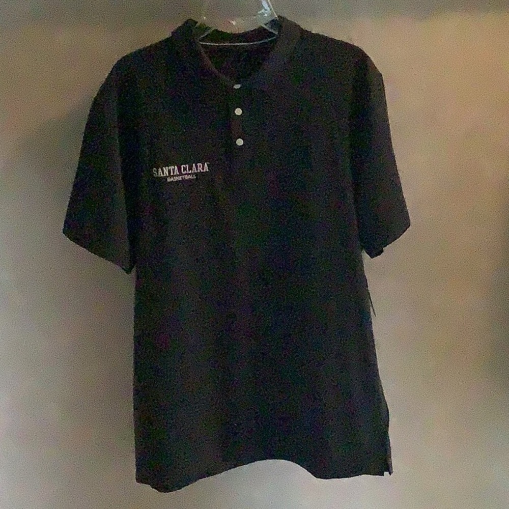 Nike dri-fit Santa Clara gray polo